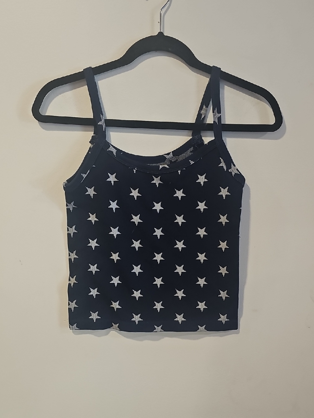 Navy Blue Star Tank Top